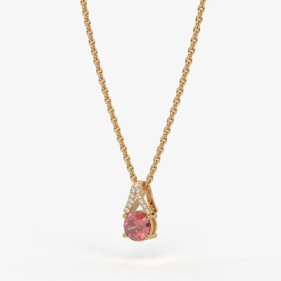 Elarique Bloom Pendant Necklace