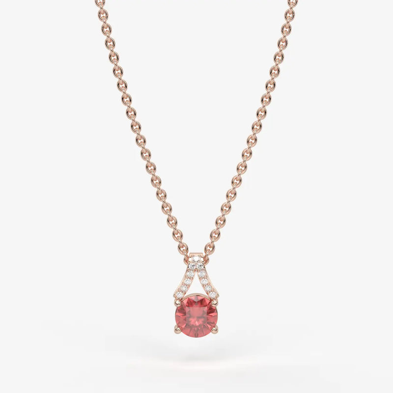 Elarique Bloom Pendant Necklace