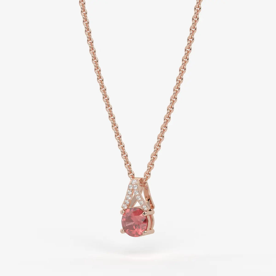 Elarique Bloom Pendant Necklace