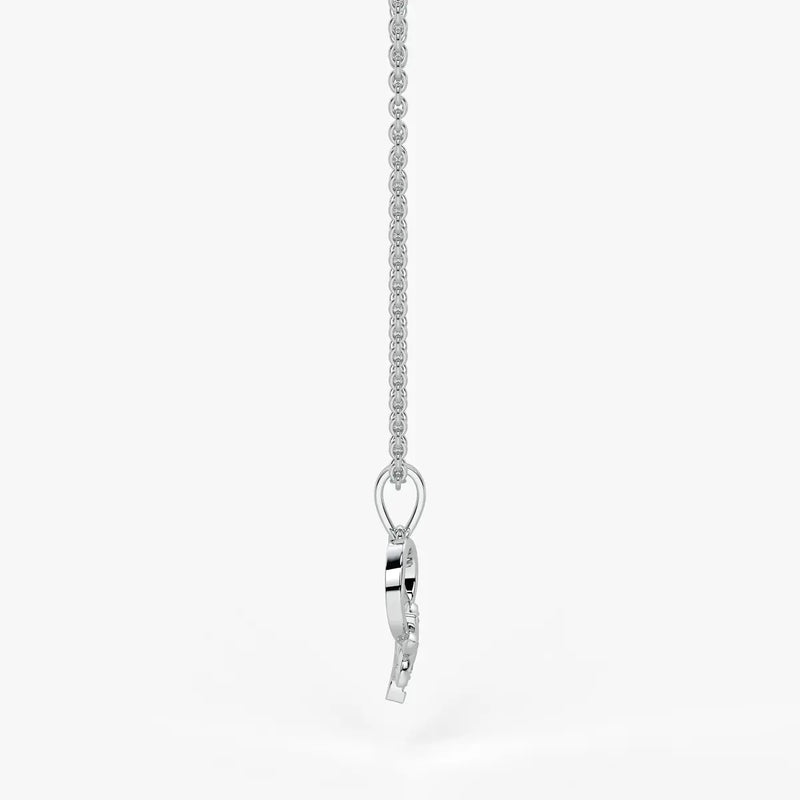 Fiora Vine Heart Diamond Pendant