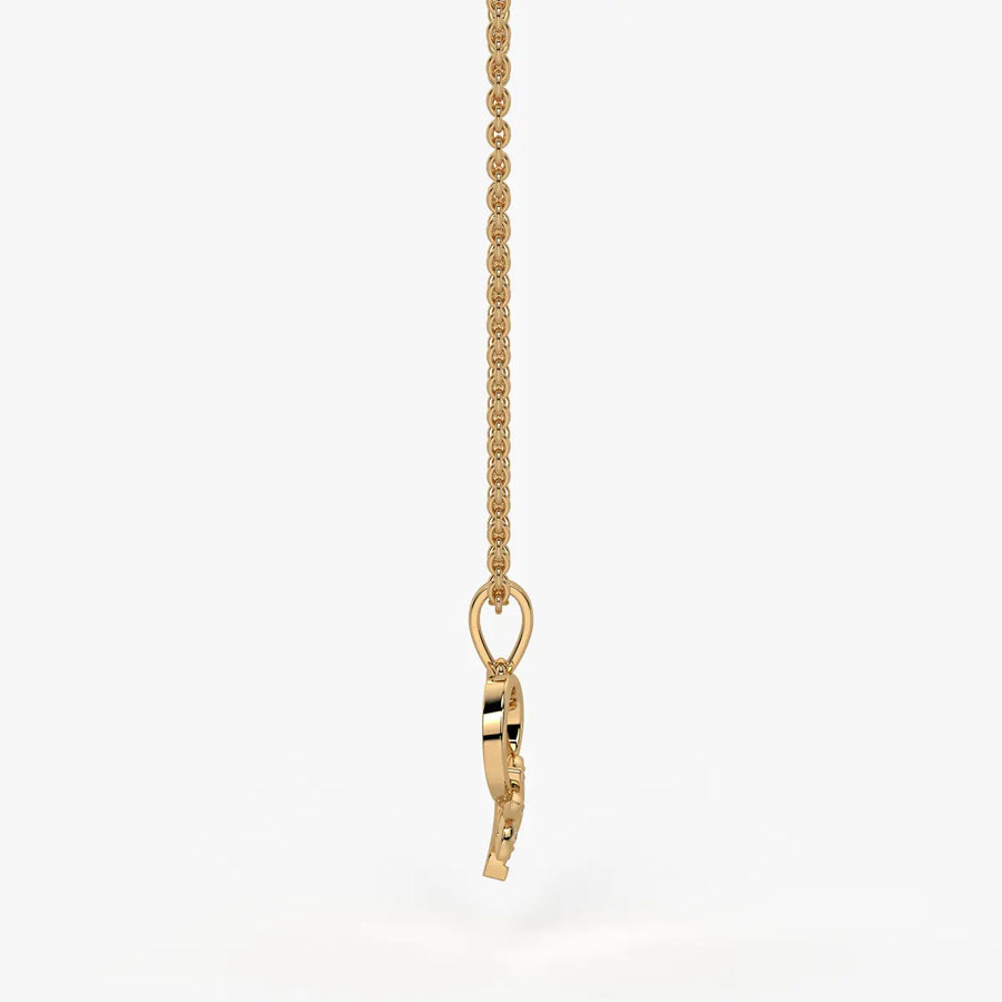 Fiora Vine Heart Diamond Pendant