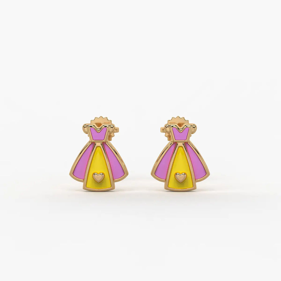 Sweetheart Princess Dress Earrings