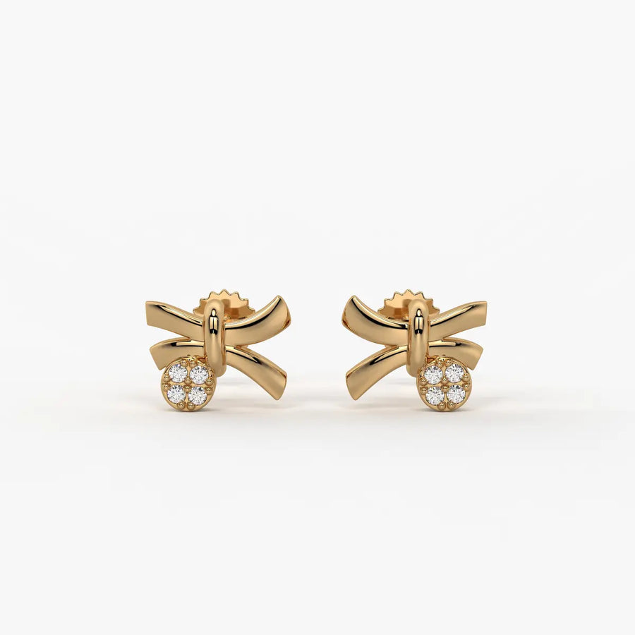 Zyvora Knotique Spark Stud Earrings