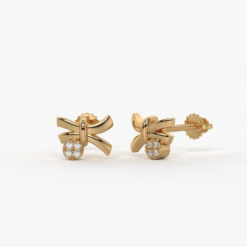 Zyvora Knotique Spark Stud Earrings
