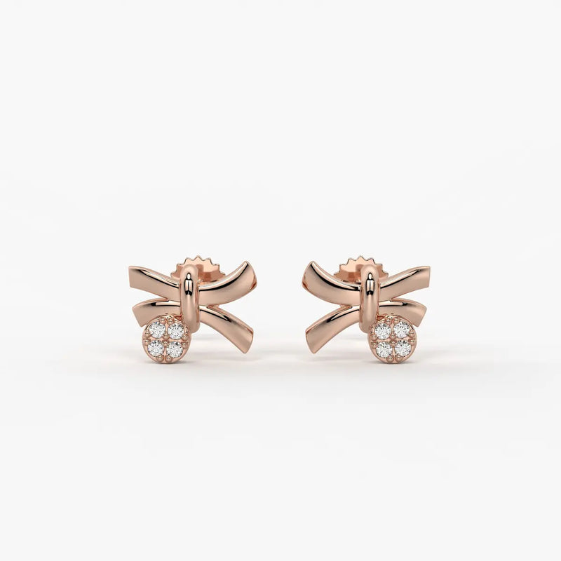 Zyvora Knotique Spark Stud Earrings