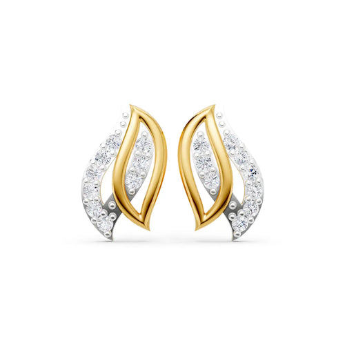 Neva Entwined Diamond Earrings