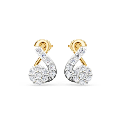 Alira Infinity Diamond Earrings