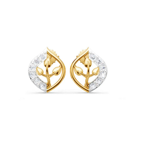 Eden Branch Diamond Earrings