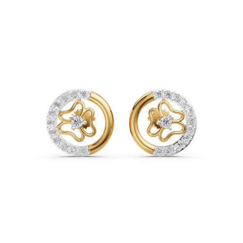 Lumina Floral Diamond Earrings