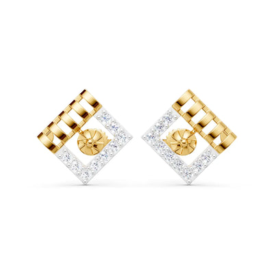 Virelune Floral Geometry Earrings