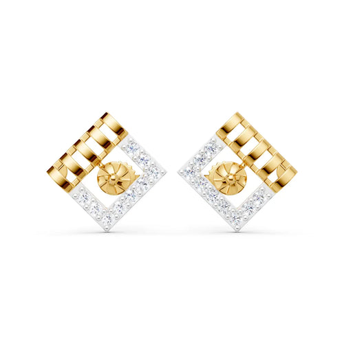 Virelune Floral Geometry Earrings