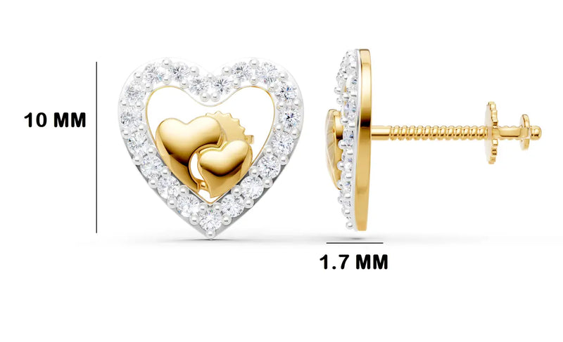 Dovemira Twinheart Earrings