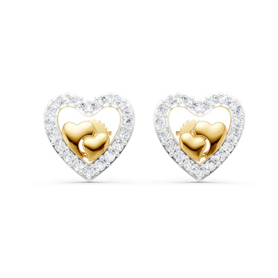 Dovemira Twinheart Earrings