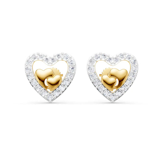 Dovemira Twinheart Earrings