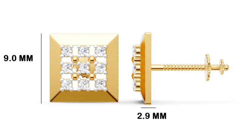 Zelvique Lattice Earrings