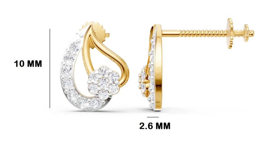 Elarune Curve Earrings