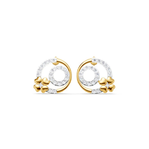 Orla Floral Diamond Earrings