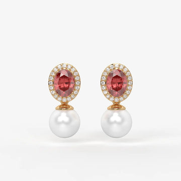 Miravelle Tide Pearl Drop Earrings