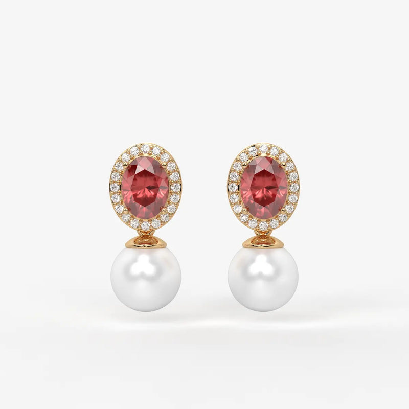 Miravelle Tide Pearl Drop Earrings