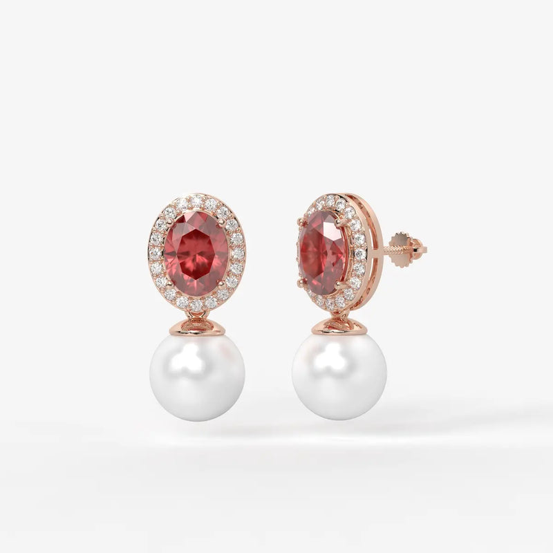 Miravelle Tide Pearl Drop Earrings