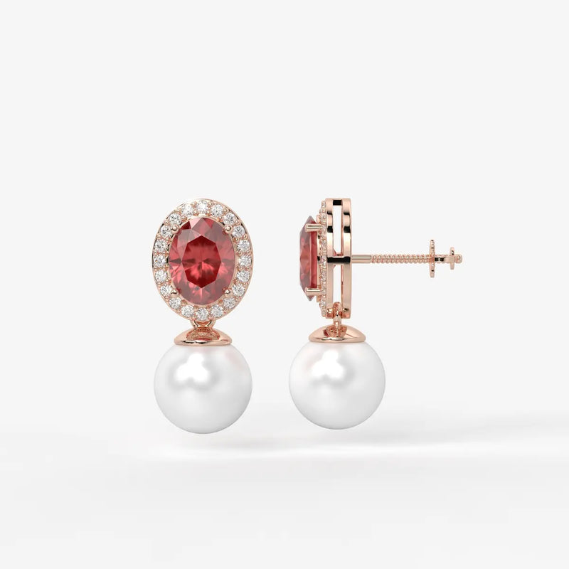 Miravelle Tide Pearl Drop Earrings