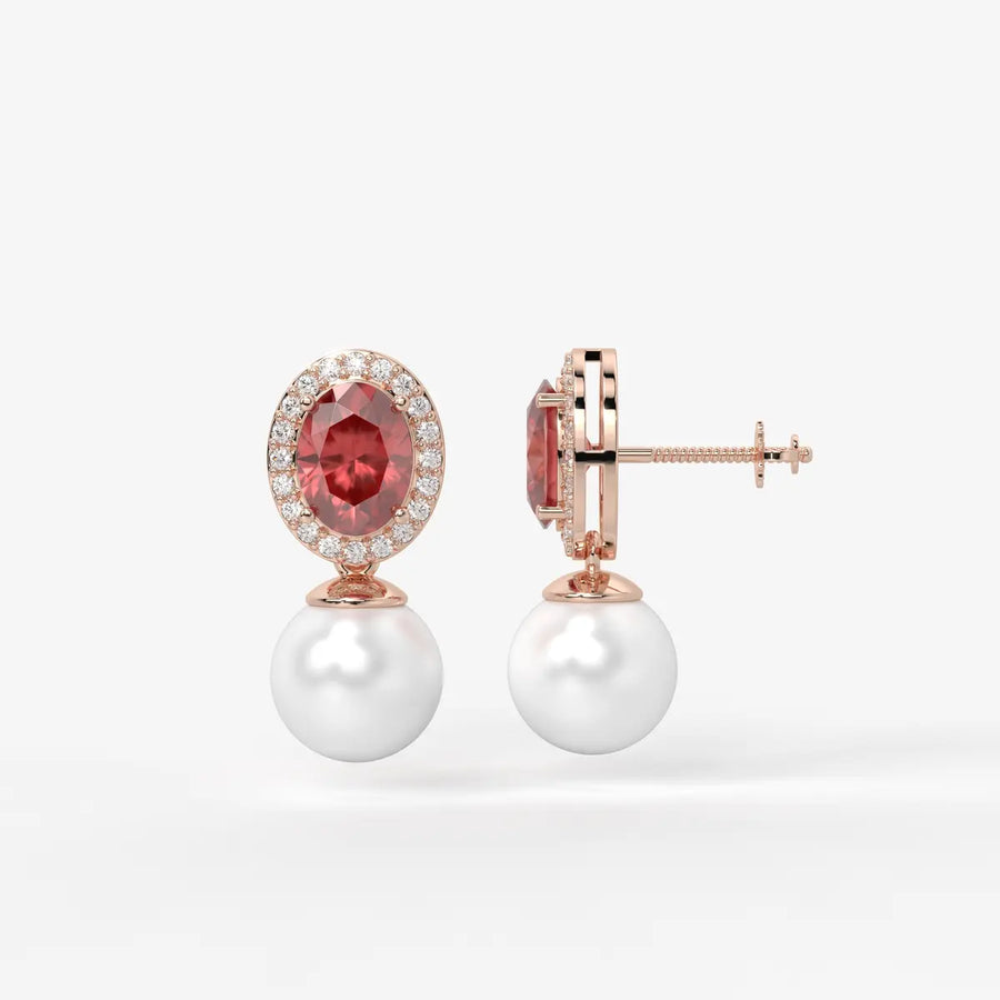 Miravelle Tide Pearl Drop Earrings