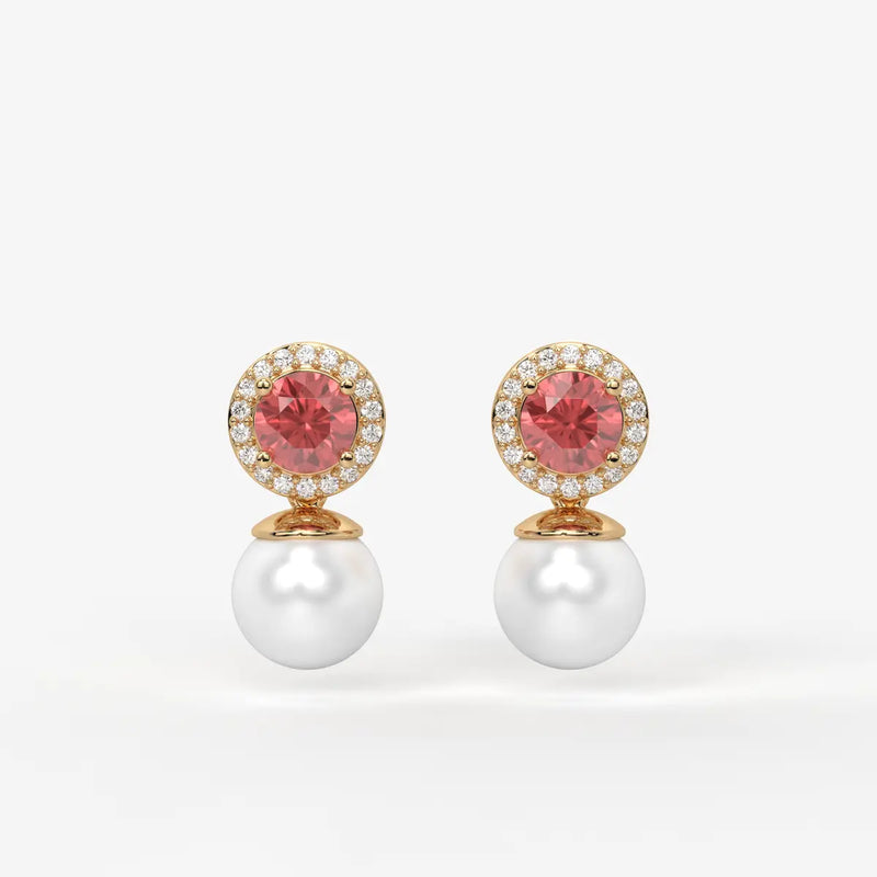 Veloria Blush Tide Earrings