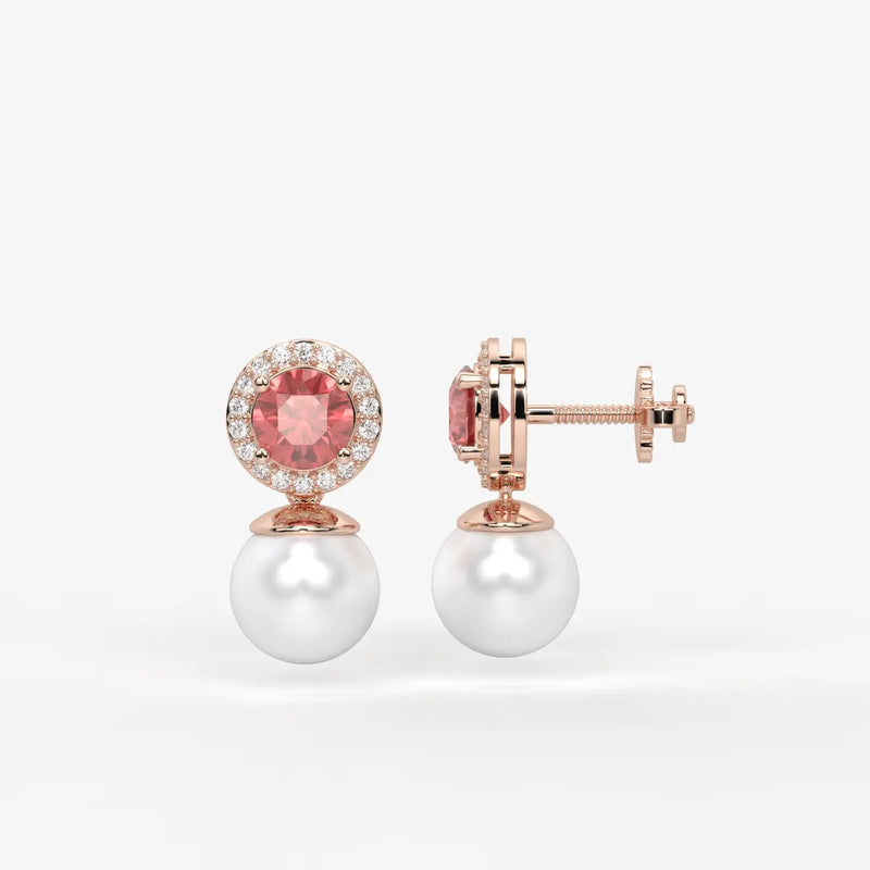 Veloria Blush Tide Earrings