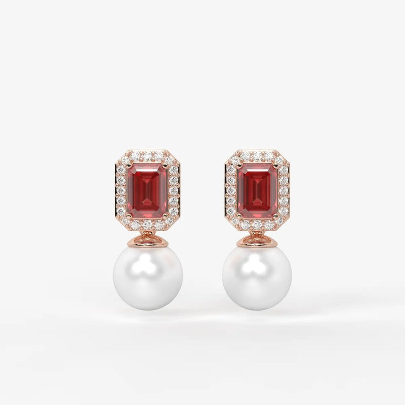 Zarelle Regent Pearl Earrings