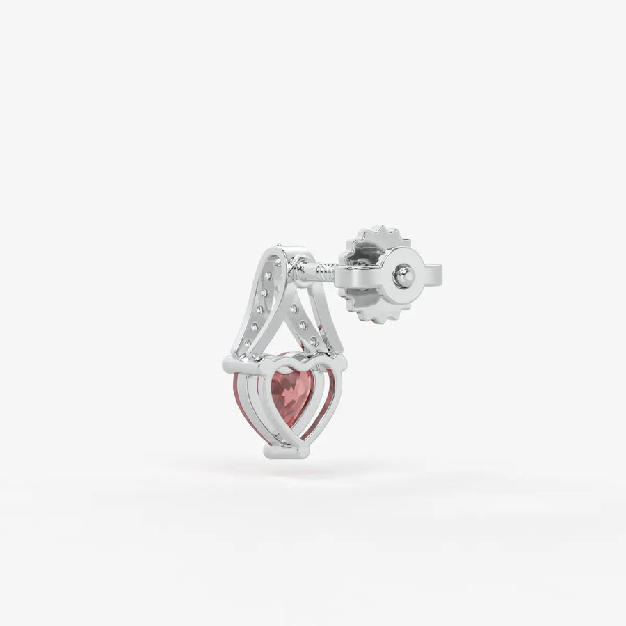 Elarique Sweetheart Dangle Earrings